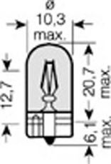 Bec, semnalizator OPEL MERIVA (2003 - 2010) Osram 