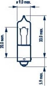 Bec, semnalizator VW NEW BEETLE (9C1, 1C1), Hatchback, 01.1998 - 11.2010 Narva 681913000