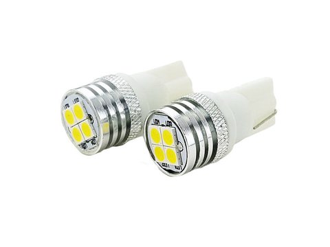 Bec T10 4LED 3030 4W 12V CANBUS Lumina alba