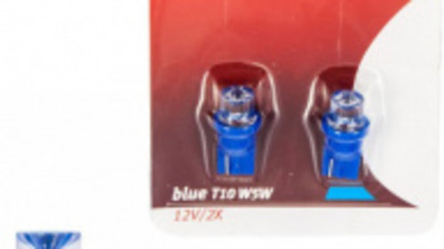 Bec tip LED 12V 5W soclu plastic T10 W2 