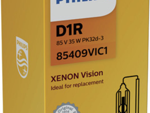 BEC XENON 85V D1R 35W VISION PHILIPS 85409VIC1 PHILIPS
