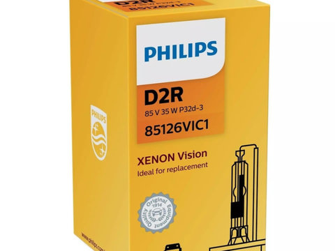Bec Xenon 85v D2r 35w Vision Philips Philips Cod:85126vic1