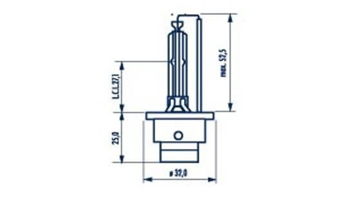 BEC XENON 85V D2S 4000 K NARVA IS-114062