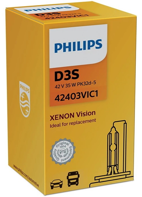 Bec Xenon Philips D3S 42V 35W 4400K PK32D-5 42403VIC1