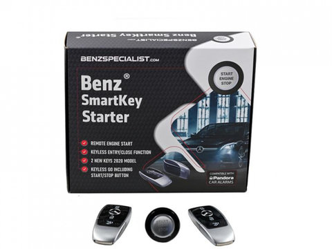 Benz Smart Key Started BS-SKS1 Modul pornire motor Mercedes keyless GO , Keyless Entry, C A+