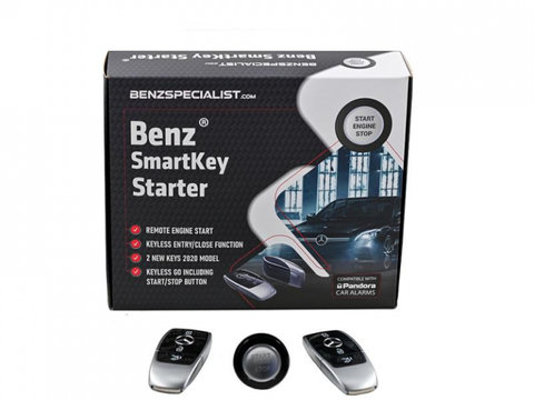 Benz Smart Key Started BS-SKS4 Modul pornire motor Mercedes keyless GO , Keyless Entry, GLK B+