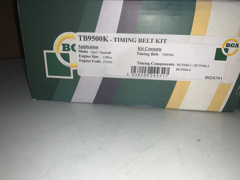 BGA TB9500K Set curea de distributie - CHEVROLET / OPEL / SAAB