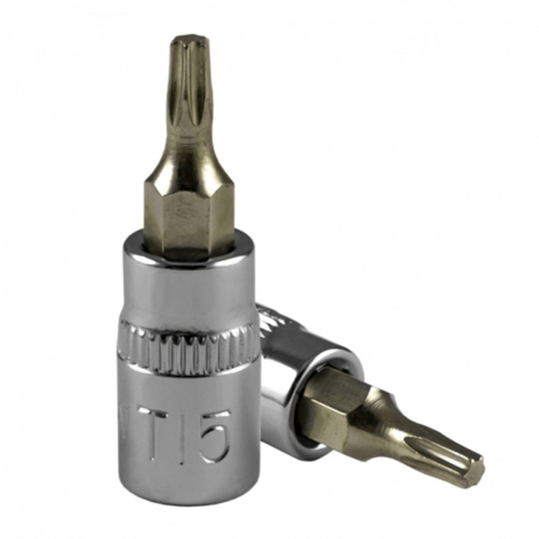 BITI PENTRU MANER SURUBELNITA TORX TX 1/4 T30 CROM