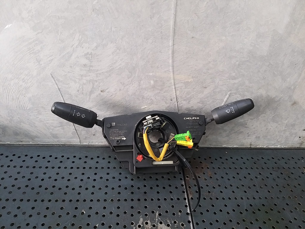 Bloc manete semnalizare stergator parbriz spirala volan opel corsa d s07 13142283 12274700