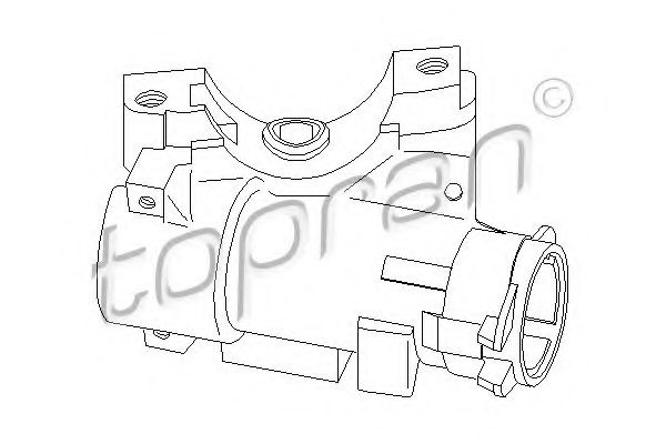 Blocaj volan SKODA FABIA II (2006 - 2014) TOPRAN 110 824 piesa NOUA