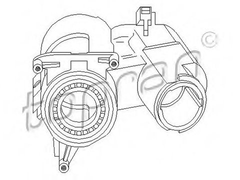 Blocaj volan VW GOLF 3 Estate (1H5) (1993 - 1999) TOPRAN 103 559