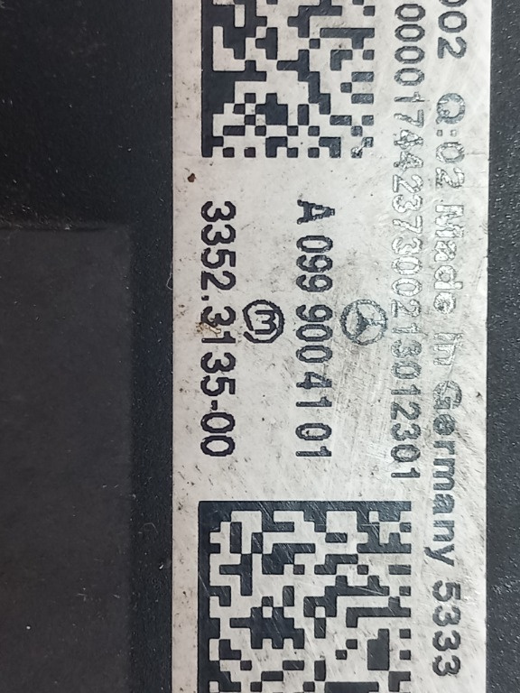 Blocator volan Mercedes A-class W176 A09
