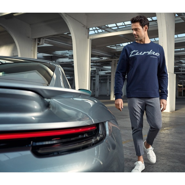 Bluza Oe Porsche Turbo Albastru Inchis M