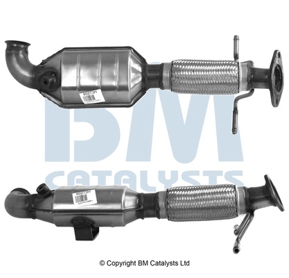 BM CATALYSTS Catalizator BM80273H se potriveste la VOLVO C70 II Cabriolet (542) D 4204 T 1998cc 136cp 100kW 2008 2009