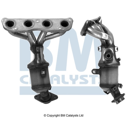 BM CATALYSTS Catalizator BM91827H model NISSAN X-TRAIL II (T31) MR20DE 1998cc 140cp 103kW 2007 2008 2009 2010 2011 2012 2013