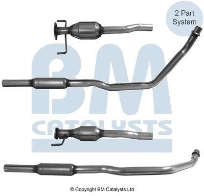 BM CATALYSTS Catalizator BM92158H pentru FIAT SEDICI (189_) M16A 1586cc 107cp 79kW 2006 2007 2008 2009 2010 2011 2012 2013 2014