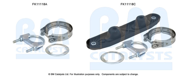 BM CATALYSTS Set montaj, filtru funingine/particule FK11118 la masina SKODA SUPERB II combi (3T5) 2009 2010