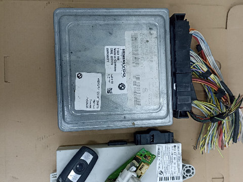 BMW 325i E90 N52B25A CALCULATOR ECU MOTOR CHIT PORNIRE + CHEIE + IMOBILIZATOR 2005 2006 2007 2008 2009 2010 20