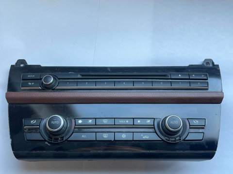 BMW 5-series F10 F11 Radio and Climate Control Panel 9263747