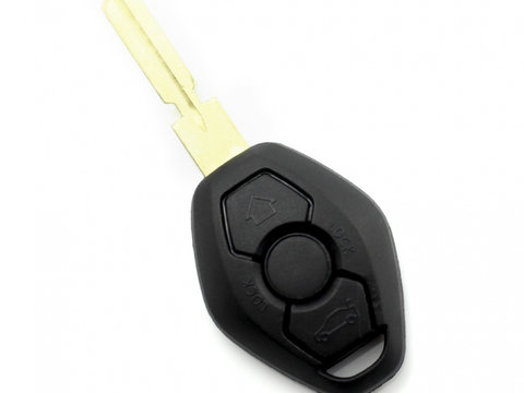 BMW - carcasă cheie cu 3 butoane și lamă cu 4 piste - calitate premium! - CARGUARD CC074