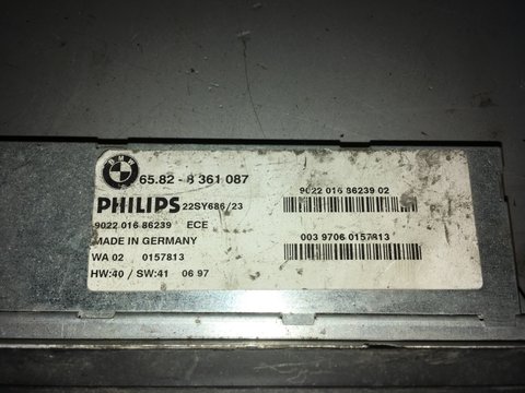 BMW E39 radio PHILIPS 65.82-8361087 6650124588
