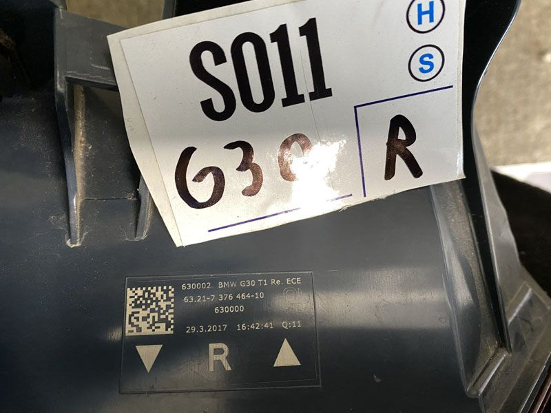 BMW seria 5 2016/2019 G30 sedan lampa st