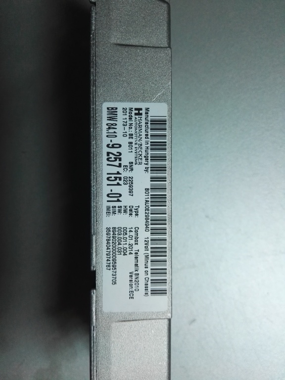 BMW seria 5 F10 Bluetooth Module Bluetooth Harman 