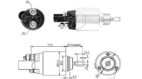 Bobina cuplare electromotor VW GOLF V 1K