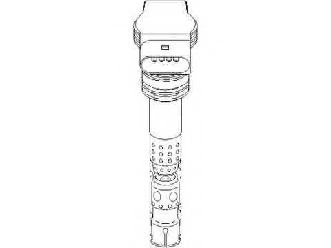 Bobina de inductie AUDI A4 limuzina (8D2, B5), AUDI A3 (8L1), AUDI A6 limuzina (4B2, C5) - TOPRAN 109 541