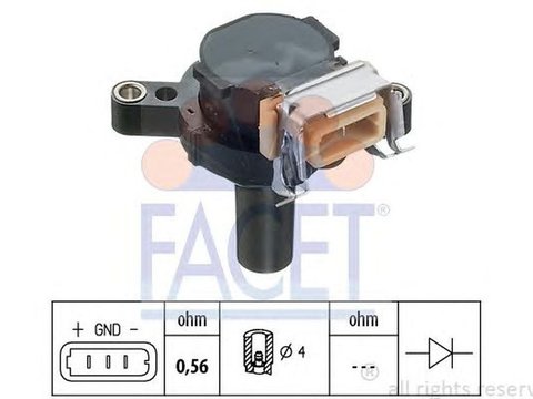 Bobina de inductie BMW 3 Compact E46 FACET FA 9.6252