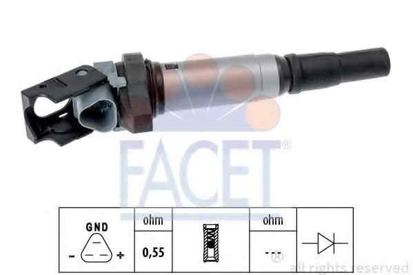 Bobina de inductie BMW Seria 3 (E90) FACET 9.6507