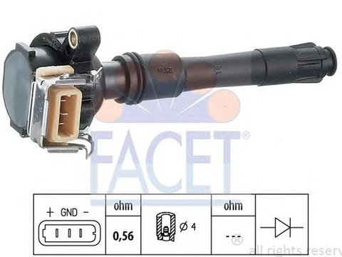 Bobina de inductie BMW Z8 E52 FACET FA 9.6313