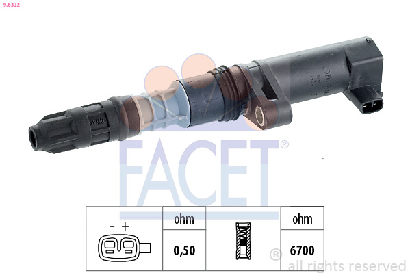 Bobina de inductie # Dacia Sandero 2011 2012 2013 2014 2015 2016 2017 2018 2019 2020 2021 2022 2023 2024 2025 # 9 6332 # FACET