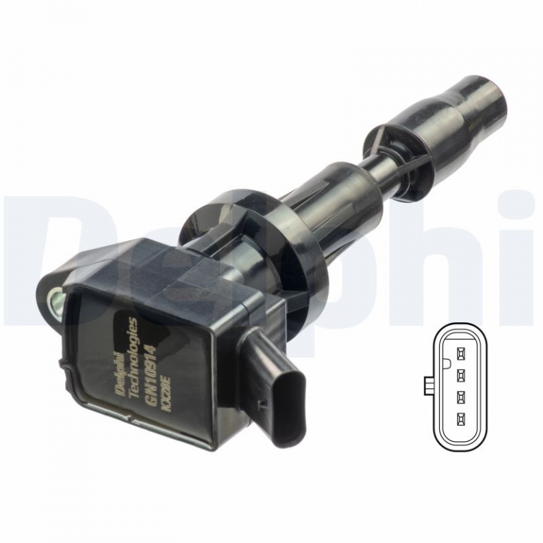 Bobina de inductie DELPHI GN10914-12B1 model KIA CEED Combi Van (CD) G4LE 1580cc 141cp 104kW 2019 2020 2021 2022 2023 2024