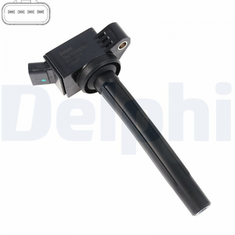 Bobina de inductie DELPHI GN11019-12B1 se potriveste la TOYOTA C-HR (_X1_) 8NR-FTS 1197cc 116cp 85kW 2016 2017 2018 2019 2020 2021