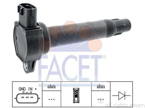 Bobina de inductie MITSUBISHI ASX GA W FACET FA 9.6397