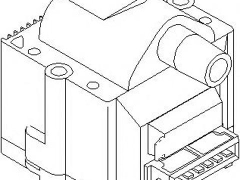 Bobina de inductie SEAT CORDOBA limuzina (6K1, 6K2), VW PASSAT (3A2, 35I), VW PASSAT Variant (3A5, 35I) - TOPRAN 104 106