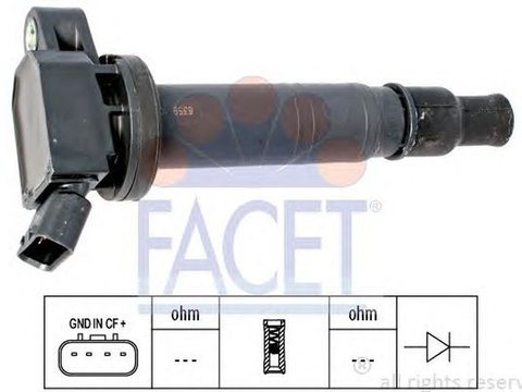 Bobina de inductie TOYOTA AVENSIS combi T25 FACET FA 9.6358