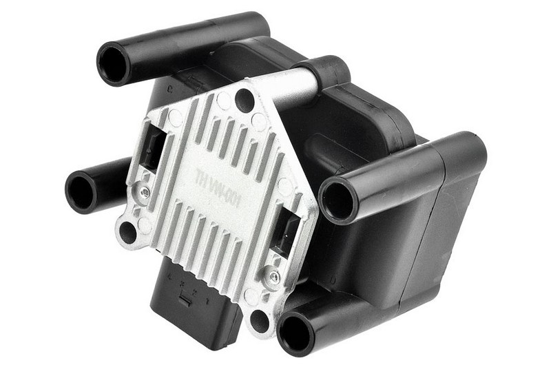 BOBINA DE INDUCTIE VW PASSAT B5 2000->2005 cu racord M4, Numar poli 4, pentru 1.6-75 KW; 2-85 KW; 2.0 4motion-85 KW;
