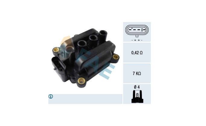 Bobina inductie Logan 1.2 16v Fae