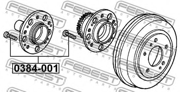 Bolt roata HONDA Insight II Hatchback (ZE) (An fabricatie 04.2009 - ..., 88 - 99 CP, Benzina/Electro) - Cod intern: W20132404 - LIVRARE DIN STOC in 24 ore!!!