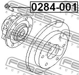 Bolt roata INFINITI I30 Saloon (An fabricatie 01.1997 - ..., 193 CP, Benzina) - Cod intern: W20132405 - LIVRARE DIN STOC in 24 ore!!!