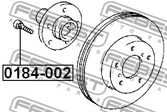 Bolt roata LEXUS LS II (XF20) (An fabricatie 12.1994 - 12.2000, 264 - 294 CP, Benzina) - Cod intern: W20132402 - LIVRARE DIN STOC in 24 ore!!!