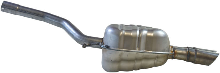 BOSAL Toba esapament finala 233-155 pentru masina VW PASSAT B6 (3C2) BLY; BLR; BVY; BVZ; BVX 1984cc 150cp 110kW 2005 2006 2007 2008 2009 2010