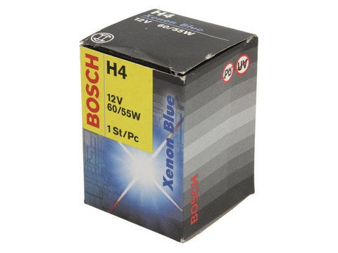 Bosch bec h4 60/55w 12v xenon blue