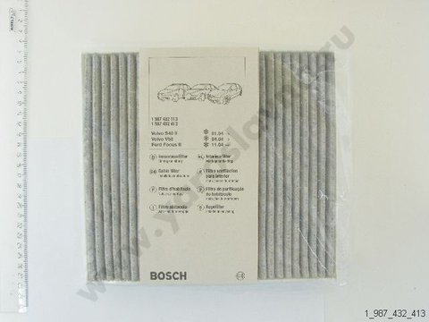 Bosch filtru polen cu carbon pt ford focus 2 2004-2011