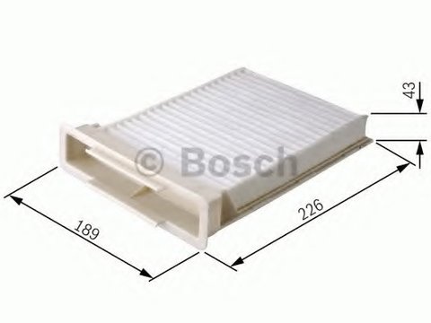 Bosch filtru polen dacia, renault, nissan