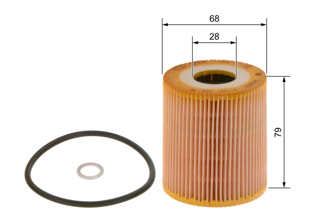 BOSCH Filtru ulei 1457429118 la BMW 5 To