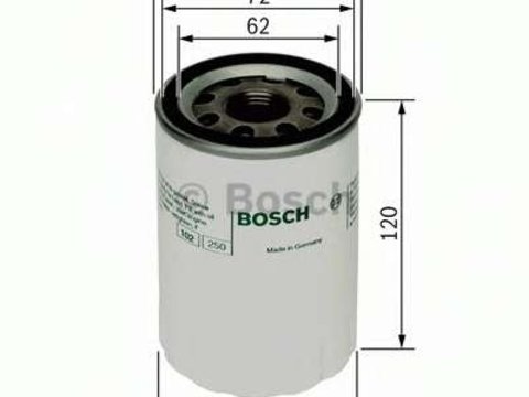 Bosch filtru ulei pt seat,vw mot 1.9 tdi