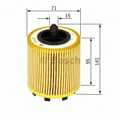 Bosch filtru ulei pt skoda, vw motorizari diesel